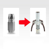 Maxbell Heavy Duty Grease Coupler Self Locking Grease Nozzle for Attachment Grease Nozzle
