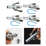 Maxbell Heavy Duty Grease Coupler Self Locking Grease Nozzle for Attachment Grease Nozzle