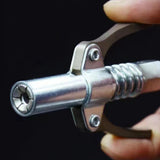 Maxbell Heavy Duty Grease Coupler Self Locking Grease Nozzle for Attachment Grease Nozzle