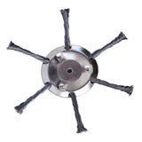 Maxbell Stainless Steel String Trimmer Head Weed Eater Head for Trimmer Accessories 7in 6 Cutter