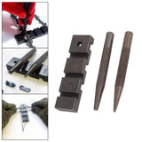 Maxbell Durable Chainsaw Chain Removal Tool Mending for Outdoor Traveling Cycling