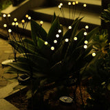 Maxbell 2 Pieces Solar Powered Lights Solar Charging for Backyard Sidewalks