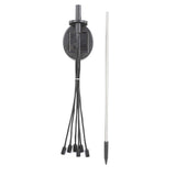 Maxbell 2 Pieces Solar Powered Lights Solar Charging for Backyard Sidewalks