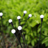 Maxbell 2 Pieces Solar Powered Lights Solar Charging for Backyard Sidewalks