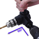 Maxbell 90 Degree Right Angle Keyless Chuck Electric cordless Drill Attachment