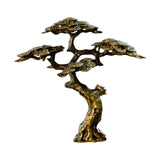 Maxbell Antique Tree Statue Miniature Figurine Sculpture for Bonsai Decoration M