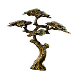 Maxbell Antique Tree Statue Miniature Figurine Sculpture for Bonsai Decoration M