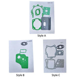 Maxbell Repair Paper Gasket Replacements Durable for Lawn Mower Style A