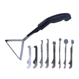 Maxbell 10Pcs Caulking Tool Kit Tile Gap Cleaning Repair Tool Scraper