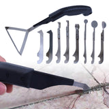Maxbell 10Pcs Caulking Tool Kit Tile Gap Cleaning Repair Tool Scraper