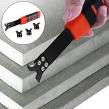 Maxbell Partition Wall Cutter Hand Tool for Home Ceiling Calcium Silicate Board 3 Replacement Head