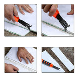 Maxbell Partition Wall Cutter Hand Tool for Home Ceiling Calcium Silicate Board 3 Replacement Head