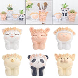 Maxbell Table Vase Flower Arrangement W/ Drainage Hole Pen Holder Bonsai for Home Cat