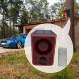 Maxbell Solar Strobe Light Security Alarm System for Garden Carage Shed Carvan