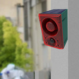 Maxbell Solar Strobe Light Security Alarm System for Garden Carage Shed Carvan