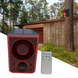 Maxbell Solar Strobe Light Security Alarm System for Garden Carage Shed Carvan