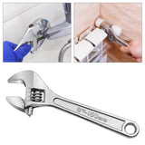 Maxbell 6 inch Adjustable Wrench with Long Handle for Furniture Assembling Bike