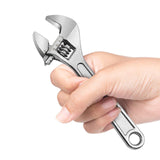 Maxbell 6 inch Adjustable Wrench with Long Handle for Furniture Assembling Bike
