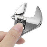 Maxbell 6 inch Adjustable Wrench with Long Handle for Furniture Assembling Bike