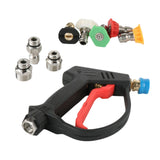 Maxbell High Pressure Hose Nozzle Sprayer Cleaning Tool for Patio Lawn Watering 9pcs