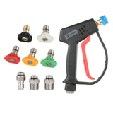 Maxbell High Pressure Hose Nozzle Sprayer Cleaning Tool for Patio Lawn Watering 9pcs