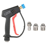 Maxbell High Pressure Hose Nozzle Sprayer Cleaning Tool for Patio Lawn Watering 4pcs