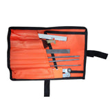 Maxbell 10 Pieces Professional Chainsaw File Kit with Tool Pouch Repair Tool