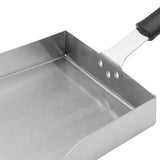 Maxbell Practical Stainless Steel Food Shovel Detachable Wood Handle Food Shovel