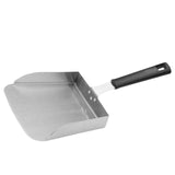 Maxbell Practical Stainless Steel Food Shovel Detachable Wood Handle Food Shovel