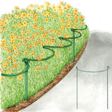 Maxbell Iron Plant Support Ring Plant Cages for Vegetable Climbing Plant Garden Round