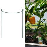 Maxbell Iron Plant Support Ring Plant Cages for Vegetable Climbing Plant Garden Round