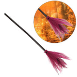 Maxbell Halloween Witch Broom witch Flying Felt for Party Halloween Decor Rose