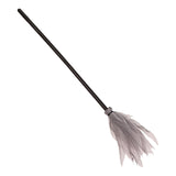 Maxbell Halloween Witch Broom witch Flying Felt for Party Halloween Decor Gray