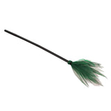 Maxbell Halloween Witch Broom witch Flying Felt for Party Halloween Decor Green