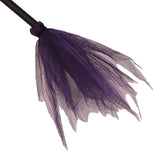 Maxbell Halloween Witch Broom witch Flying Felt for Party Halloween Decor Purple