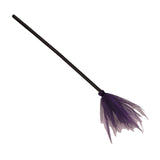 Maxbell Halloween Witch Broom witch Flying Felt for Party Halloween Decor Purple