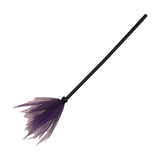 Maxbell Halloween Witch Broom witch Flying Felt for Party Halloween Decor Purple