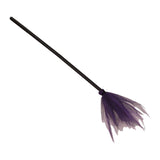 Maxbell Halloween Witch Broom witch Flying Felt for Party Halloween Decor Purple