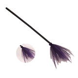 Maxbell Halloween Witch Broom witch Flying Felt for Party Halloween Decor Purple