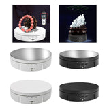 Maxbell Rotating Display Stand Holder Show Photography Watch Video  White