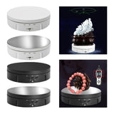 Maxbell Rotating Display Stand Holder Show Photography Watch Video  White
