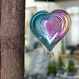 Maxbell Wind Chimes Swivel Memorial Stainless Steel Unique for Souvenir Gift Outside 25cmx36cm