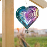 Maxbell Wind Chimes Swivel Memorial Stainless Steel Unique for Souvenir Gift Outside 25cmx36cm