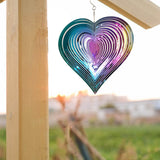 Maxbell Wind Chimes Swivel Memorial Stainless Steel Unique for Souvenir Gift Outside 20cmx28.8cm