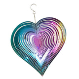 Maxbell Wind Chimes Swivel Memorial Stainless Steel Unique for Souvenir Gift Outside 20cmx28.8cm