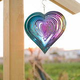 Maxbell Wind Chimes Swivel Memorial Stainless Steel Unique for Souvenir Gift Outside 20cmx28.8cm