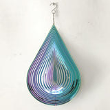 Maxbell Wind Chimes Stainless Steel Memorial Unique for garden Birthday Colorful 30cmx20cm