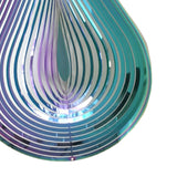 Maxbell Wind Chimes Stainless Steel Memorial Unique for garden Birthday Colorful 30cmx20cm