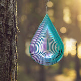 Maxbell Wind Chimes Stainless Steel Memorial Unique for garden Birthday Colorful 30cmx20cm