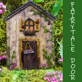 Maxbell 6 Pieces Fairy Tale Door Decoration Gifts DIY Accs for Fairy Garden Outdoor